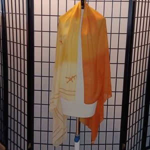 Vera Stampa Lomo scarf.  45" x 56".